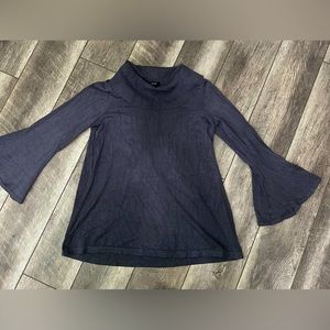Turtleneck, powder blue, Size: Large
